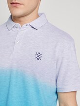 Poloshirt mit Farbverlauf - Männer - clear blue atoll Poloshirt mit Farbverlauf - Männer - clear blue atoll - 9 - TOM TAILOR
