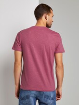 Gestreiftes T-Shirt - Männer - neon pink stripe Gestreiftes T-Shirt - Männer - neon pink stripe - 2 - TOM TAILOR