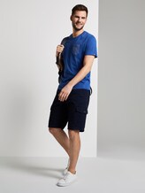 T-Shirt mit Tasche auf der Brust - Männer - Shiny Royal T-Shirt mit Tasche auf der Brust - Männer - Shiny Royal - 3 - TOM TAILOR