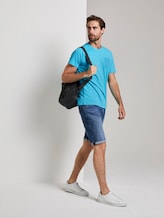 T-Shirt mit Tasche auf der Brust - Männer - clear blue atoll T-Shirt mit Tasche auf der Brust - Männer - clear blue atoll - 3 - TOM TAILOR