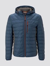 Leichte Steppjacke mit Kapuze - Männer - Dark Denim Blue Leichte Steppjacke mit Kapuze - Männer - Dark Denim Blue - 7 - TOM TAILOR
