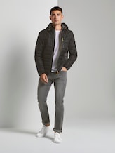 Lightweight quilted jacket with a hood - Men - Black Lightweight quilted jacket with a hood - Men - Black - 3 - TOM TAILOR