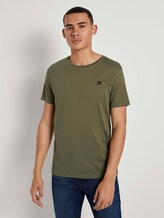 Basic T-Shirt im Dreierpack - Männer - White Basic T-Shirt im Dreierpack - Männer - White - 55 - TOM TAILOR Denim