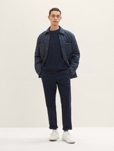 Cargo Slim Bermuda Shorts - Männer - Blanc De Blanc White Melange Cargo Slim Bermuda Shorts - Männer - Blanc De Blanc White Melange - 3 - TOM TAILOR