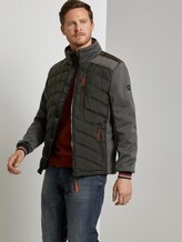 Hybridjacke mit abnehmbarer Kapuze - Männer - Shadow Olive Hybridjacke mit abnehmbarer Kapuze - Männer - Shadow Olive - 5 - TOM TAILOR