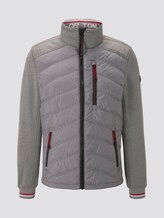 Hybridjacke mit abnehmbarer Kapuze - Männer - Medium Silver Grey Hybridjacke mit abnehmbarer Kapuze - Männer - Medium Silver Grey - 7 - TOM TAILOR