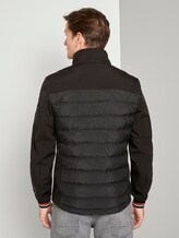 Hybridjacke mit abnehmbarer Kapuze - Männer - Black Hybridjacke mit abnehmbarer Kapuze - Männer - Black - 2 - TOM TAILOR