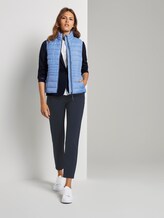 Lichtgewicht gewatteerd vest met opstaande kraag - Vrouwen - sea blue Lichtgewicht gewatteerd vest met opstaande kraag - Vrouwen - sea blue - 3 - TOM TAILOR