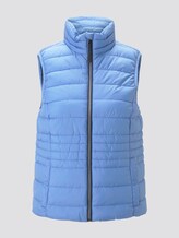 Lichtgewicht gewatteerd vest met opstaande kraag - Vrouwen - sea blue Lichtgewicht gewatteerd vest met opstaande kraag - Vrouwen - sea blue - 7 - TOM TAILOR