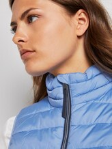 Lichtgewicht gewatteerd vest met opstaande kraag - Vrouwen - sea blue Lichtgewicht gewatteerd vest met opstaande kraag - Vrouwen - sea blue - 9 - TOM TAILOR