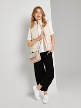 Lichtgewicht gewatteerd vest met opstaande kraag - Vrouwen - soft powder beige Lichtgewicht gewatteerd vest met opstaande kraag - Vrouwen - soft powder beige - 3 - TOM TAILOR