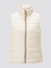 Lichtgewicht gewatteerd vest met opstaande kraag - Vrouwen - soft powder beige Lichtgewicht gewatteerd vest met opstaande kraag - Vrouwen - soft powder beige - 7 - TOM TAILOR