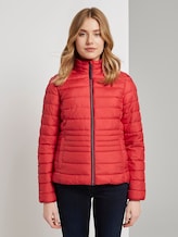 Leichte Steppjacke mit Stehkragen - Frauen - Strong Red Leichte Steppjacke mit Stehkragen - Frauen - Strong Red - 1 - TOM TAILOR