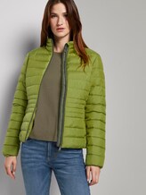 Lightweight quilted jacket with a stand-up collar - Women - wood green Lightweight quilted jacket with a stand-up collar - Women - wood green - 5 - TOM TAILOR