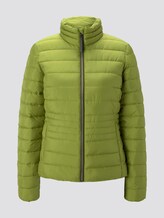 Lightweight quilted jacket with a stand-up collar - Women - wood green Lightweight quilted jacket with a stand-up collar - Women - wood green - 7 - TOM TAILOR
