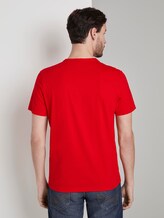 T-Shirt mit Fußball-EM-Print - Männer - brilliant red T-Shirt mit Fußball-EM-Print - Männer - brilliant red - 2 - TOM TAILOR