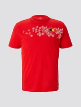 T-Shirt mit Fußball-EM-Print - Männer - brilliant red T-Shirt mit Fußball-EM-Print - Männer - brilliant red - 7 - TOM TAILOR