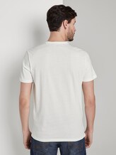T-Shirt mit Fußball-EM-Print - Männer - Coconut Cream T-Shirt mit Fußball-EM-Print - Männer - Coconut Cream - 2 - TOM TAILOR