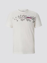 T-Shirt mit Fußball-EM-Print - Männer - Coconut Cream T-Shirt mit Fußball-EM-Print - Männer - Coconut Cream - 7 - TOM TAILOR
