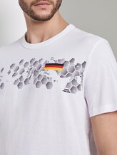 T-Shirt mit Fußball-EM-Print - Männer - White T-Shirt mit Fußball-EM-Print - Männer - White - 10 - TOM TAILOR