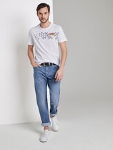 T-Shirt mit Fußball-EM-Print - Männer - White T-Shirt mit Fußball-EM-Print - Männer - White - 3 - TOM TAILOR