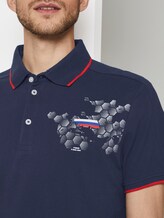 Sportliches Poloshirt mit Fußball-EM-Print - Männer - True Dark Blue Sportliches Poloshirt mit Fußball-EM-Print - Männer - True Dark Blue - 9 - TOM TAILOR