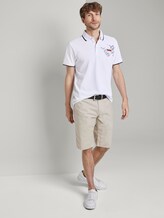 Sportliches Poloshirt mit Fußball-EM-Print - Männer - White Sportliches Poloshirt mit Fußball-EM-Print - Männer - White - 3 - TOM TAILOR