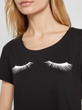 T-shirt with print - Women - Deep Black T-shirt with print - Women - Deep Black - 9 - TOM TAILOR Denim