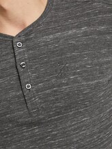 Langarmshirt in Melange-Optik - Männer - magnet grey grindle Langarmshirt in Melange-Optik - Männer - magnet grey grindle - 9 - TOM TAILOR