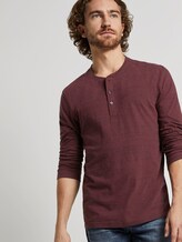 Langarmshirt in Melange-Optik - Männer - gipsy purple grindle Langarmshirt in Melange-Optik - Männer - gipsy purple grindle - 5 - TOM TAILOR