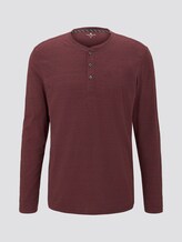 Langarmshirt in Melange-Optik - Männer - gipsy purple grindle Langarmshirt in Melange-Optik - Männer - gipsy purple grindle - 7 - TOM TAILOR