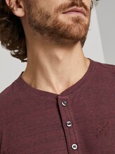 Langarmshirt in Melange-Optik - Männer - gipsy purple grindle Langarmshirt in Melange-Optik - Männer - gipsy purple grindle - 9 - TOM TAILOR