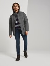 striped jumper - Men - navy block stripe striped jumper - Men - navy block stripe - 3 - TOM TAILOR