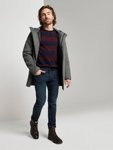 gestreifter Pullover - Männer - purple block stripe gestreifter Pullover - Männer - purple block stripe - 3 - TOM TAILOR