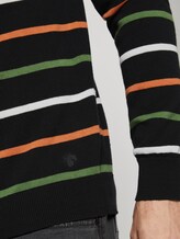 gestreifter Pullover - Männer - black multicolor stripe gestreifter Pullover - Männer - black multicolor stripe - 9 - TOM TAILOR