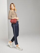 Striped long-sleeved shirt - Women - offwhite camel stripe Striped long-sleeved shirt - Women - offwhite camel stripe - 3 - TOM TAILOR