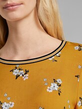 Langarmshirt mit Blumenprint im Materialmix - Frauen - yellow flower design Langarmshirt mit Blumenprint im Materialmix - Frauen - yellow flower design - 9 - TOM TAILOR