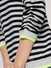 Striped sweater - Women - offwhite navy stripe Striped sweater - Women - offwhite navy stripe - 9 - TOM TAILOR Denim