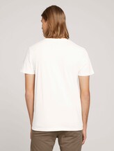 T-Shirt mit Print - Männer - off white T-Shirt mit Print - Männer - off white - 2 - TOM TAILOR Denim