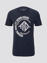 T-Shirt mit Print - Männer - Sky Captain Blue T-Shirt mit Print - Männer - Sky Captain Blue - 7 - TOM TAILOR Denim