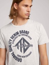 T-Shirt mit Print - Männer - Mediterranean Grey Melange T-Shirt mit Print - Männer - Mediterranean Grey Melange - 9 - TOM TAILOR Denim