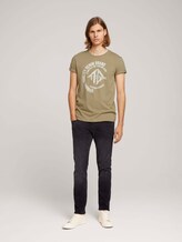 T-shirt met print - Mannen - Silver Olive T-shirt met print - Mannen - Silver Olive - 3 - TOM TAILOR Denim