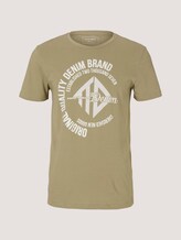 T-shirt met print - Mannen - Silver Olive T-shirt met print - Mannen - Silver Olive - 7 - TOM TAILOR Denim