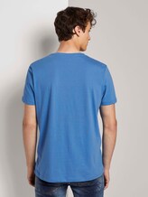 T-Shirt mit Print - Männer - water sport blue T-Shirt mit Print - Männer - water sport blue - 2 - TOM TAILOR Denim