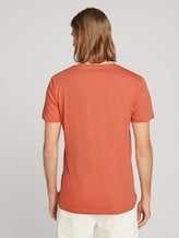 T-Shirt mit Print - Männer - orange-lobster T-Shirt mit Print - Männer - orange-lobster - 2 - TOM TAILOR Denim