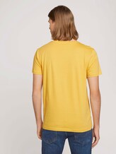 T-Shirt mit Print - Männer - golden ochre T-Shirt mit Print - Männer - golden ochre - 2 - TOM TAILOR Denim
