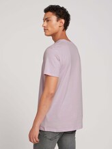 T-Shirt mit Print - Männer - blurry lavender T-Shirt mit Print - Männer - blurry lavender - 2 - TOM TAILOR Denim