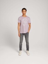 T-Shirt mit Print - Männer - blurry lavender T-Shirt mit Print - Männer - blurry lavender - 3 - TOM TAILOR Denim