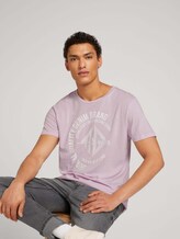 T-Shirt mit Print - Männer - blurry lavender T-Shirt mit Print - Männer - blurry lavender - 5 - TOM TAILOR Denim