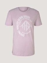 T-Shirt mit Print - Männer - blurry lavender T-Shirt mit Print - Männer - blurry lavender - 7 - TOM TAILOR Denim